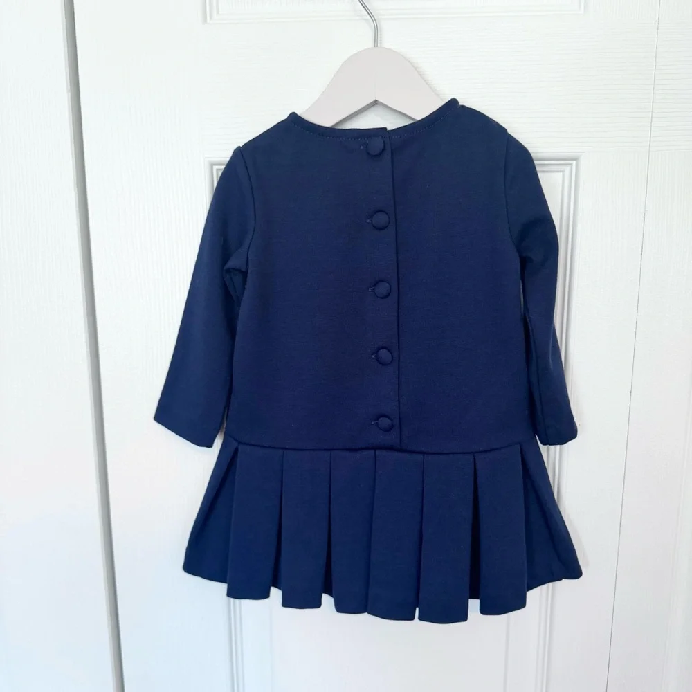 Ralph Lauren Elegant Navy Dress Sz 6 months